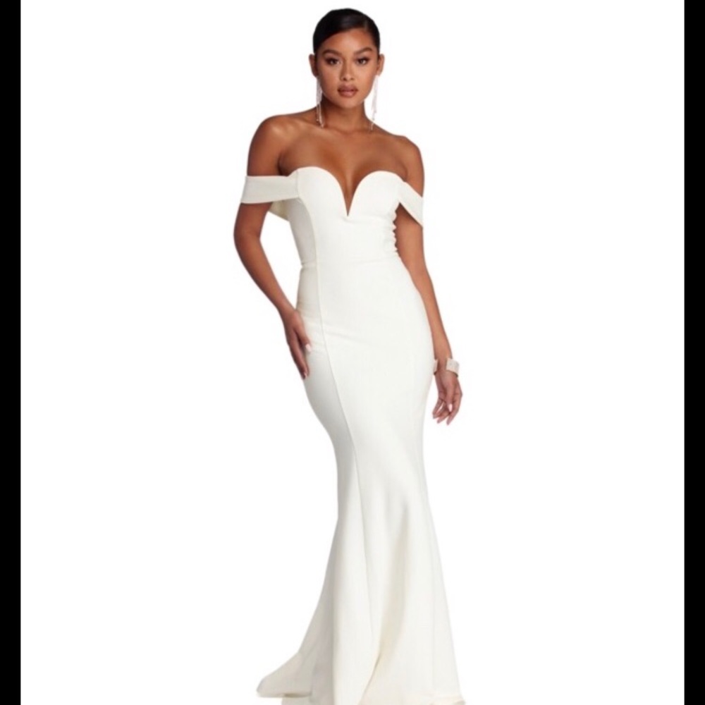 White Prom Dress